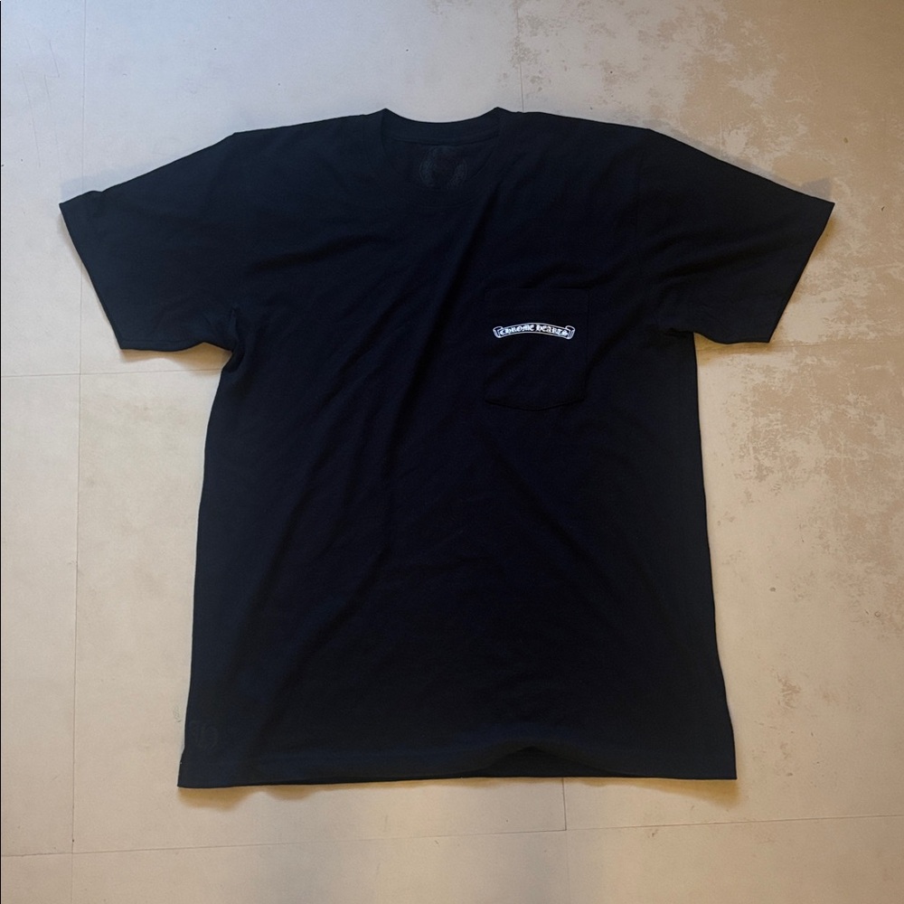 Chrome Hearts Black Tee with White Logo - Picture 3 of 4